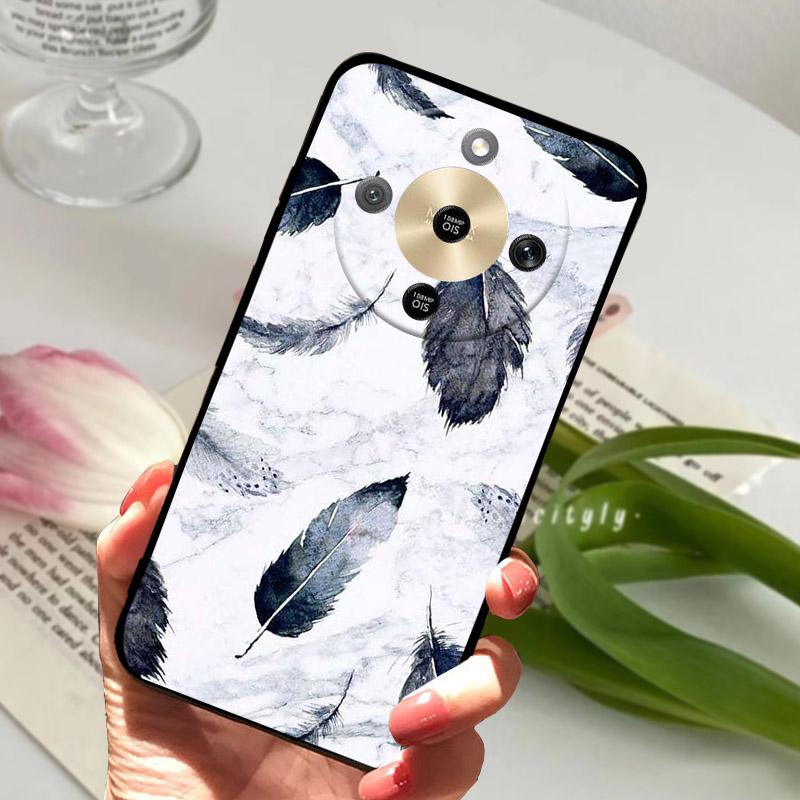 For Honor X9D Phone Case MTN-NX1 Cool Wolf Lion Silicone Back Cover For Honor Magic 8 Lite X 70 HonorX70 HonorX9d Soft TPU Funda