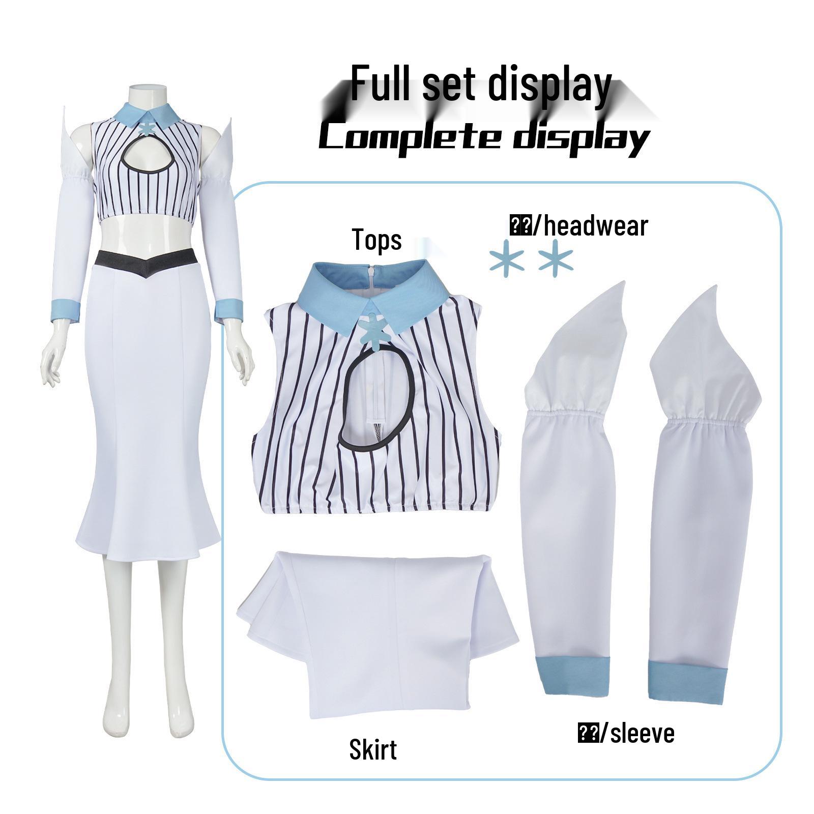 

Bleach Орихиме Иноуэ Косплей Костюм Комплект - Аниме Одежда для Ролевых Игр XS