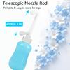 Portable Non Electric Bidet | Leak Free Handheld Travel Bidet Peri Bottle Angled Nozzle Sprayer 360ml Capacity | Toilet Use