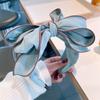 Multi Layered Big Bow Knot Headbands for Women Daily Party Headpiece Solid Crepe Cloth Adult Shopping Holiday Hairbands