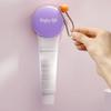Yousheng Wall Mount Toothpaste Hanging Clip with Hook Waterproof Strong Load-bearing Easy To Install Toothpaste Clamp Cream Organizer