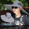 Unisex Outdoor Wide-Brim Bucket Sun Hat