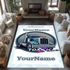 Peterbilt Heavy Trucks Customize Text Carpet Perfect for Hallway Kitchen Dormitory Balcony Antislip Carpet Office Home Decor Birthday/Christmas Gift