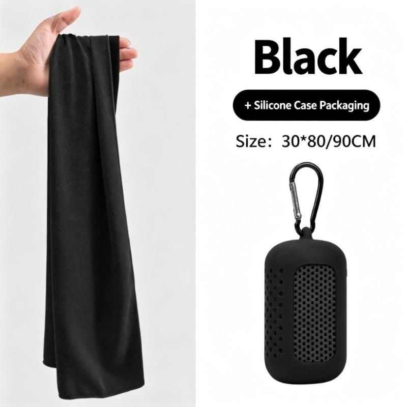 Mini-Mikrofasertuch zum Mitnehmen Sport Schnelltrocknend Atmungsaktiv Saugfähig Handtuch Laufen Strand Leichtes Fitnessstudio Schwimmen