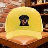 Unisex Rottweiler Dog Breed Baseball Cap  Adjustable Pet Lover Hat with Rottweiler Art Lightweight for allSeason Wear for me