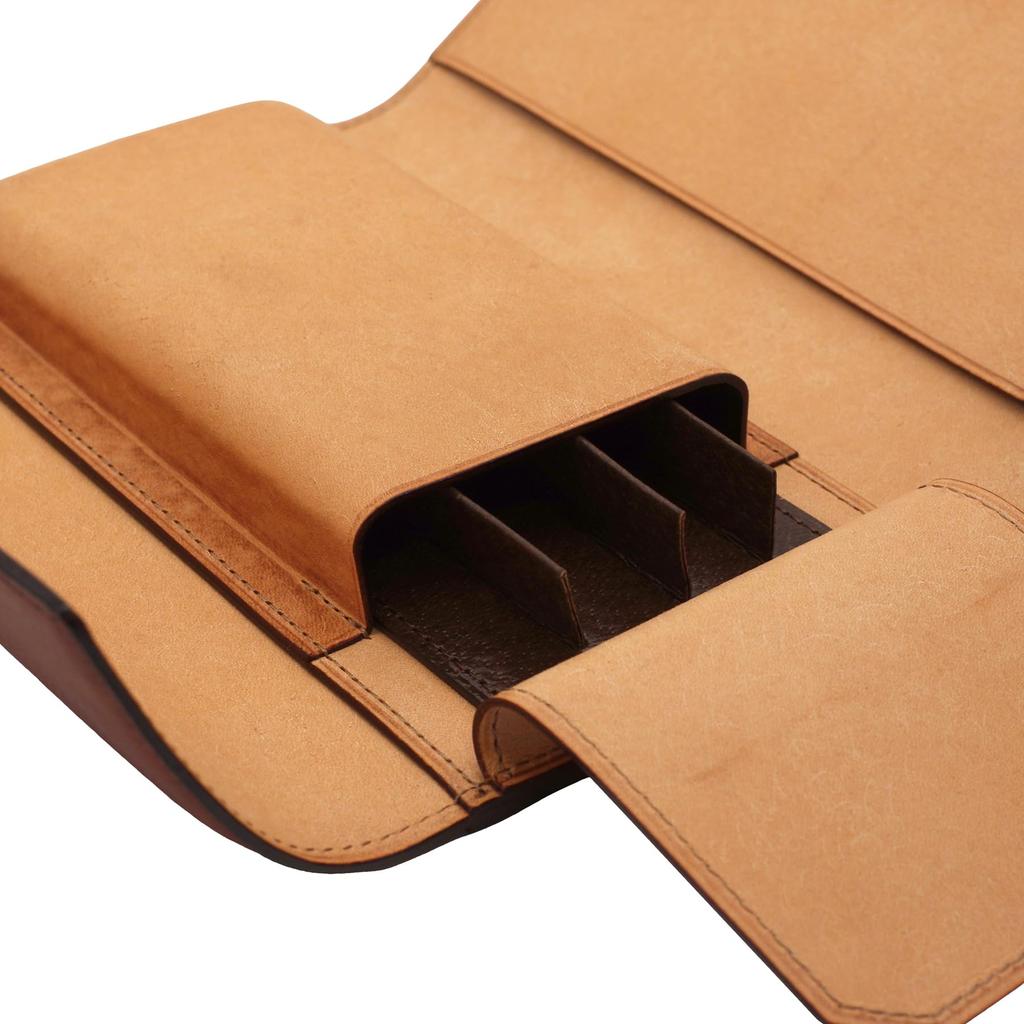 Linea Vasca Box KAKUSHI Pencil Case for 4 Pencils X Made In Japan 521 [Cesanta Naturale]