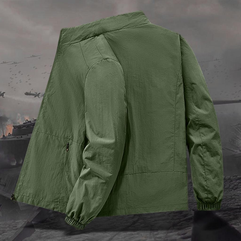 Zipper Jacket, Casual Long Sleeved Zipper Hooded Jacket