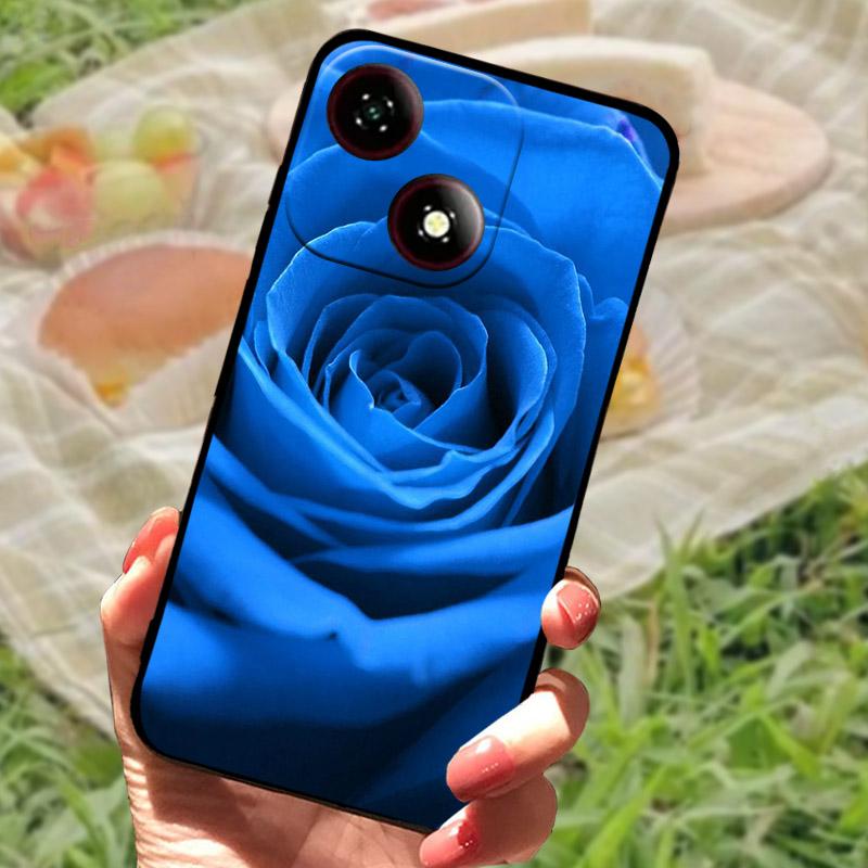 Für ZTE Blade A35E /A35/A55 Hülle Mode Cartoon Weiches Silikon Handy Rückseite Für ZTE A35E Stoßfeste Hülle A35 E A 35 Schale