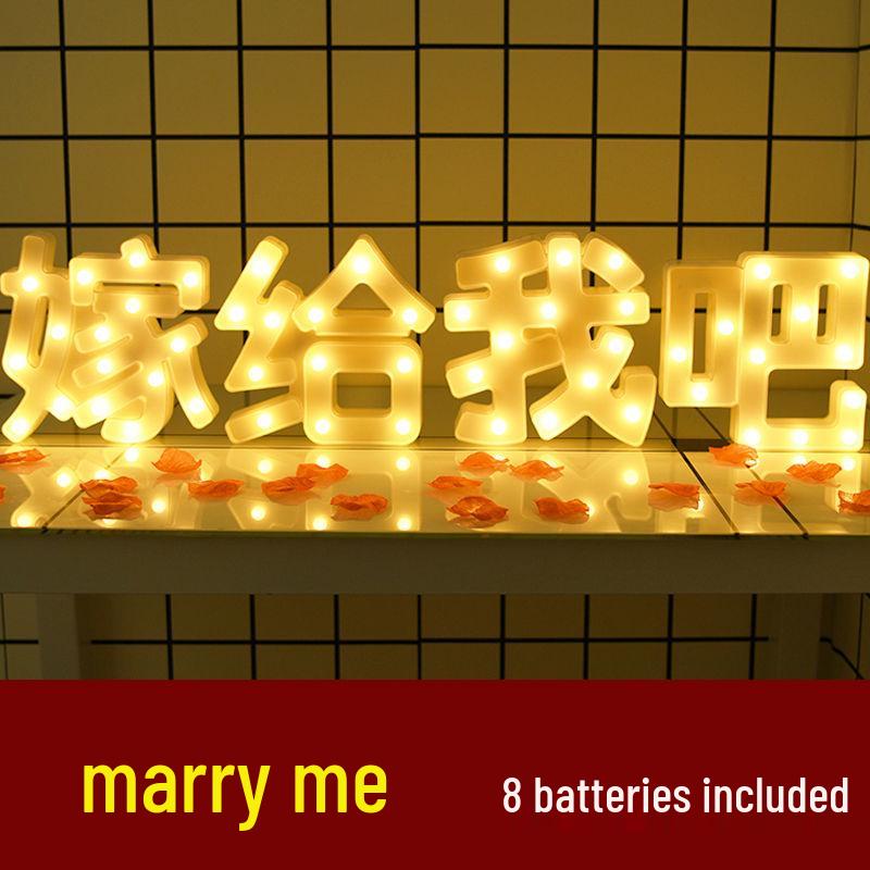 Happy Birthday Light-Up Letter Sign: Surprise Party Decoration for Girls