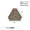 Zinc Alloy Kongming Puzzle Lock: Disentanglement Ring Educational Toy