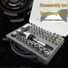 Multifunkční ráčnový šroubovák: Teleskopický, Magnetický, Phillips, Plochý, Šestihranný, Torx