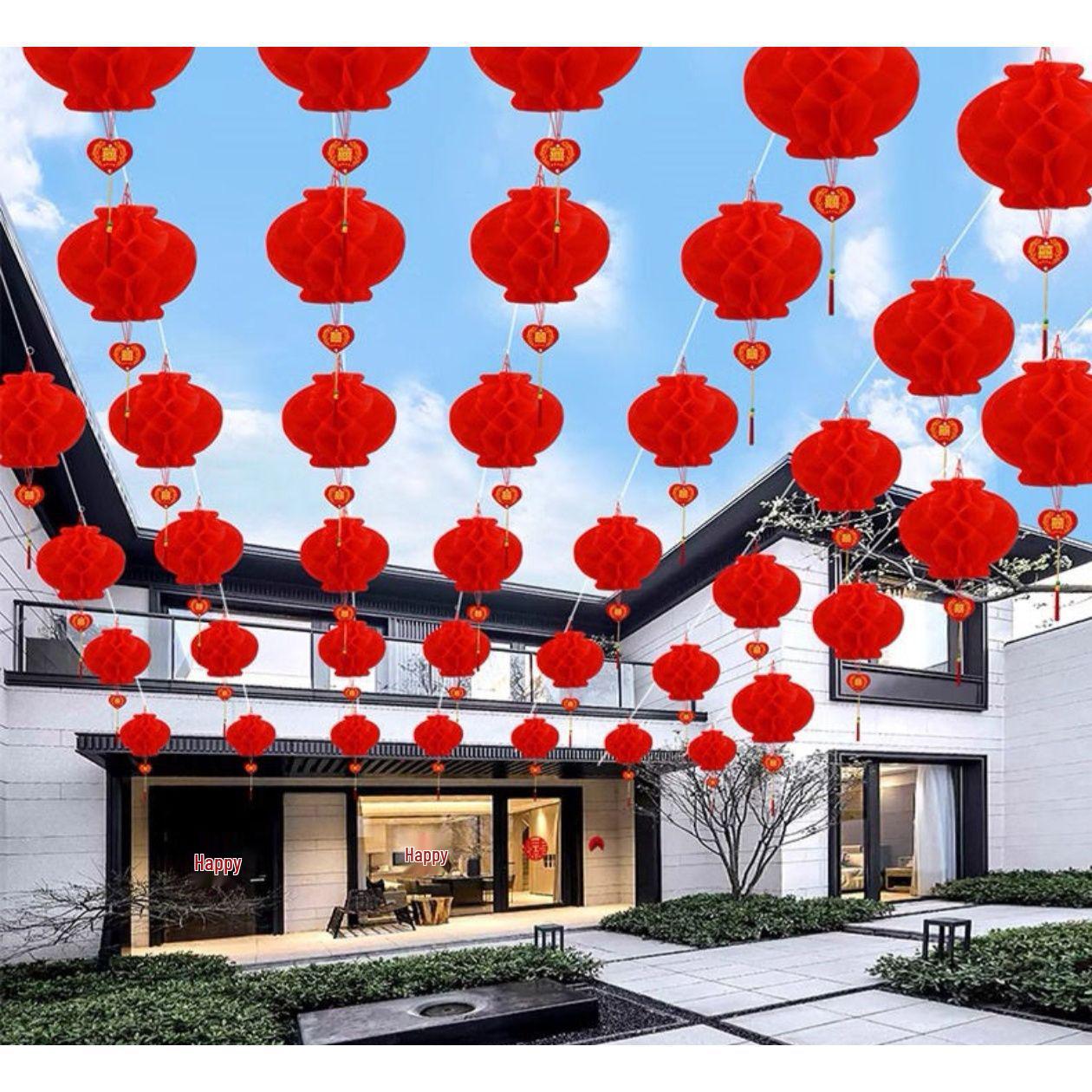 Outdoor Wedding Yard Decor: Lanterns, Pinwheels, Bunting, & Hanging Ornaments Includes pinwheel locator