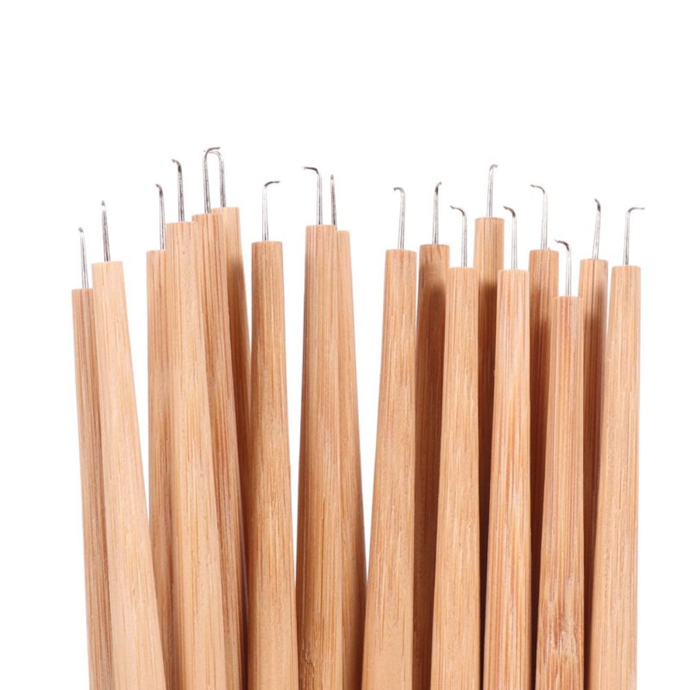 Use Hair Styling Tool Long Ventilating Needles Hook Crochet Needle Lace Wig Needle Wig Making Tools