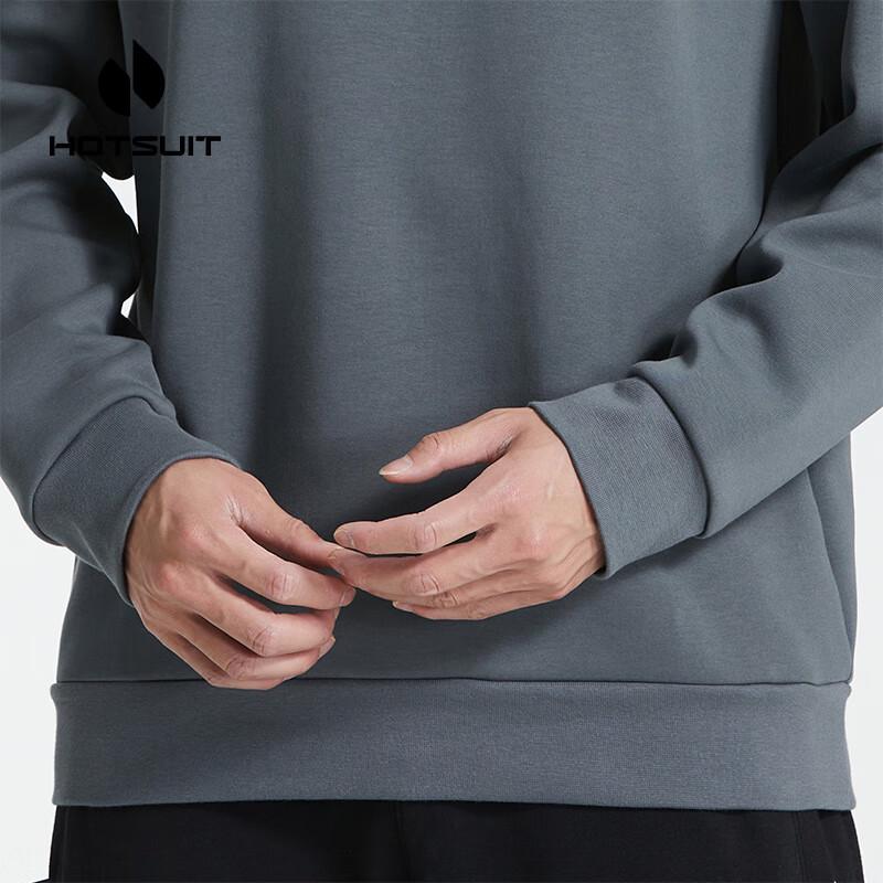 HOTSUIT Men's Cotton V-Neck Sweatshirt