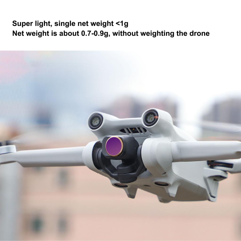 Lens Filter Optical Glass Protective Replacement Set for DJI Mini 3 Pro CPL Drone Accessories Black