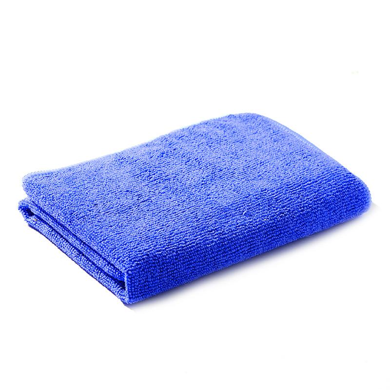 Household Dishcloth Multifunctional Kitchen Dishwashing Cloth Car Wash Cloth Solid Color Scouring Cloth