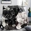 1Pc Misa Cute Print Flannel Blanket, High Quality Comfortable for All Seasons, Home Decor, Warmth and Comfort, Perfect for Christmas Gifts 59