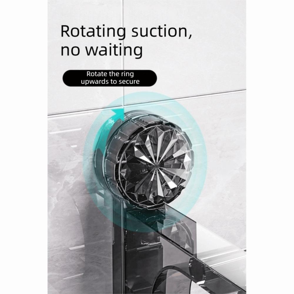 Wall Mount Bathroom Towel Holder With Hook No Drilling Suction Cup Towel Rack  Apartment