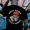 Schmutzige Hände Sauberes Geld Print T-Shirt Unisex T-Shirt