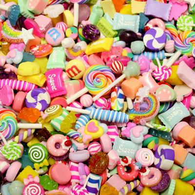 10 stuks poppenhuis mini gelukszak blinde doos taart snoep brood pop eten keuken speelgoed