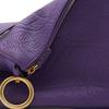 Burberry Knight Adjustable Strap Solid Color Calfskin Tote Shoulder Bag Women bags Purple 80776301