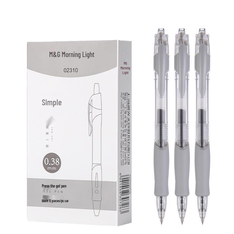 MG Neutral Pen Click-Action 0.38mm Bullet Tip for Smooth Writing