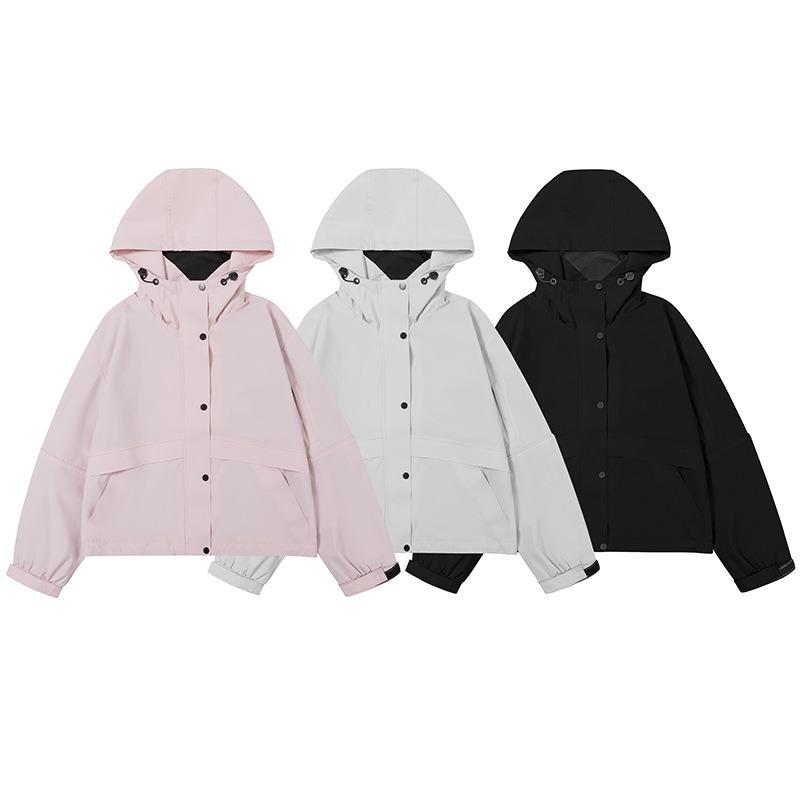 Windproof hooded jacket women's winter new small loose cotton-padded coat high-end casual top jacket
