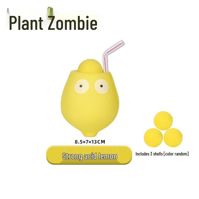 Plants vs. Zombies Toy Set: Machine Bug, Football Gun, Pea Pod, Carnivorous Plant Models