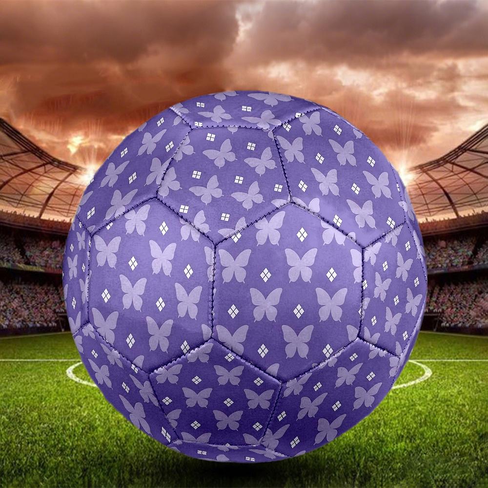 1PC Butterfly Square Soccer Ball Size 5 Football Machine Sewn Indoor/Outdoor Universal Football Gift W105