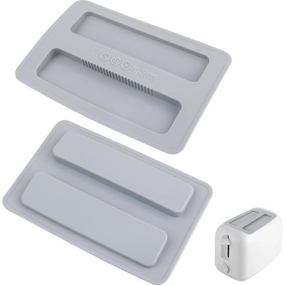 2Pack Silicone Toaster Cover,Heat Resistant Bread Machine Cover Toaster Lid Bread Maker Top Cover,Toaster Appliances Top Cover Bread Maker Dust Cover