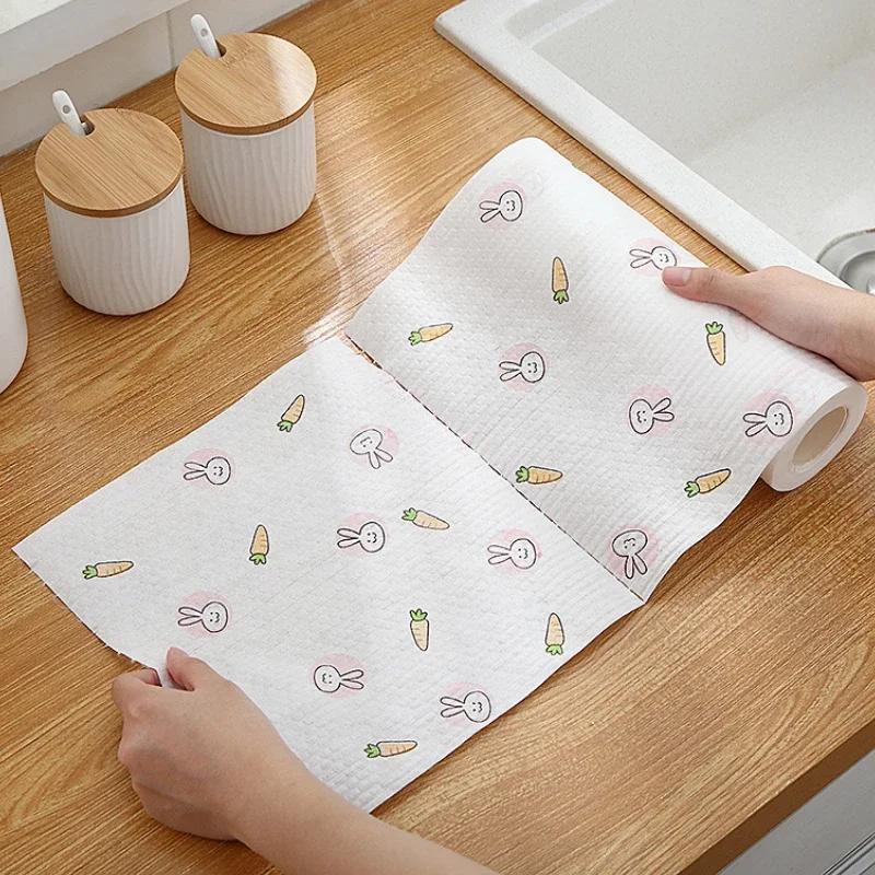 Reusable Paper Towels Kitchen Towel,Dish Cloths & Hand Wipes-Multi-Use,Durable,and Reusable Rags for Kitchen and Daily Cleaning