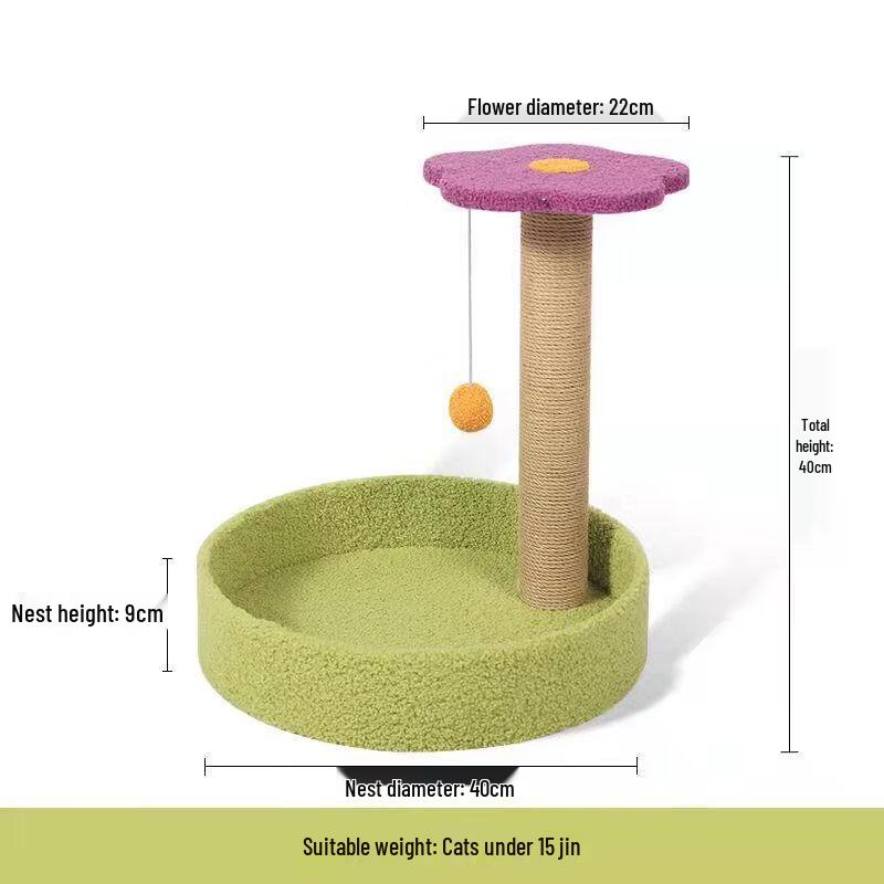 Jingzhou Small Cat Climbing Tower with Sisal Post