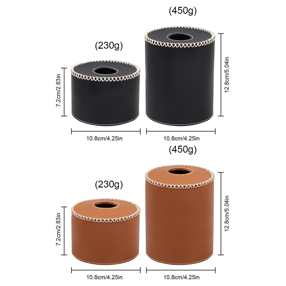 450/230G PU Leather Gas Can Protective Cover Gas Canister Protective Cover Gas Canister Case Camping Accessories