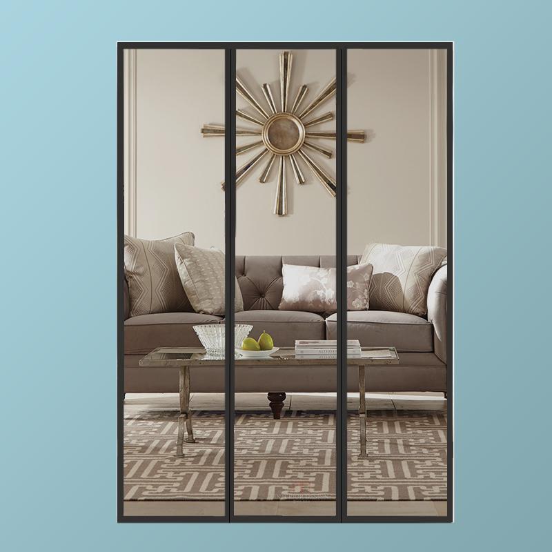 Strong Magnetic Door Curtain,Anti-mosquito And Insect-Proof Automatic Closing Invisible Gauze ,Large-Size Custom Door Curtain, W 120cm x H 220cm