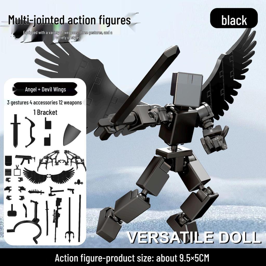 Lucky 13 Jointed 3D Printed Movable Figure - Children's Decompression Toy Ornament