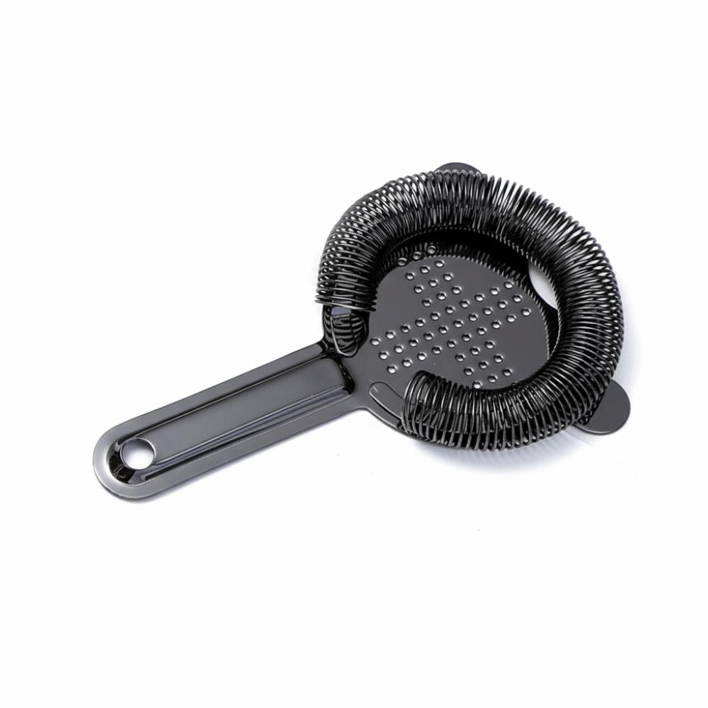 Cross Shape Bar Strainer Removable Spring Bar Tool Ice Separator Cocktail Strainer  Coffee