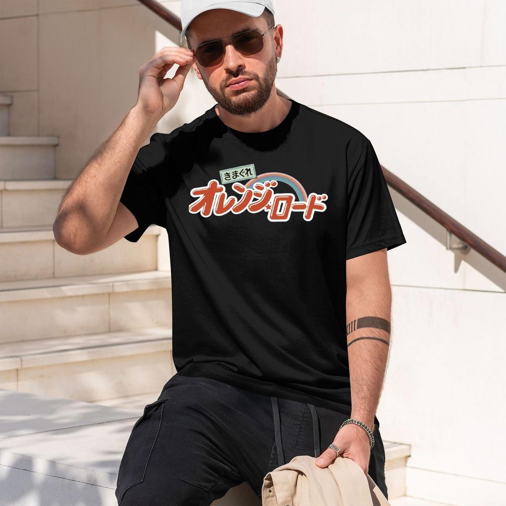 Kimagure Orange Road Tshirt Kawaii Clothes Qukying Unisex Out Shirt 2026 New Model Shortsleeve Crewneck Tshirt Classic Casual M
