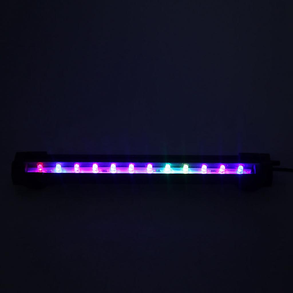   Bubble Colorful LED Light Fish   Bar Lights Aquarium Water Plants Grow Lamp