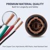2 PCS Automotive 7443 Brake Light Bulb Holder, Copper Core Wiring Harness Socket, Insulated Female Adapter for T20 Bulb, Universal for Most Cars,