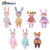 Adorable Metoo Angela Plush Doll With Cartoon Rabbit Ears For Girls' Home Decor