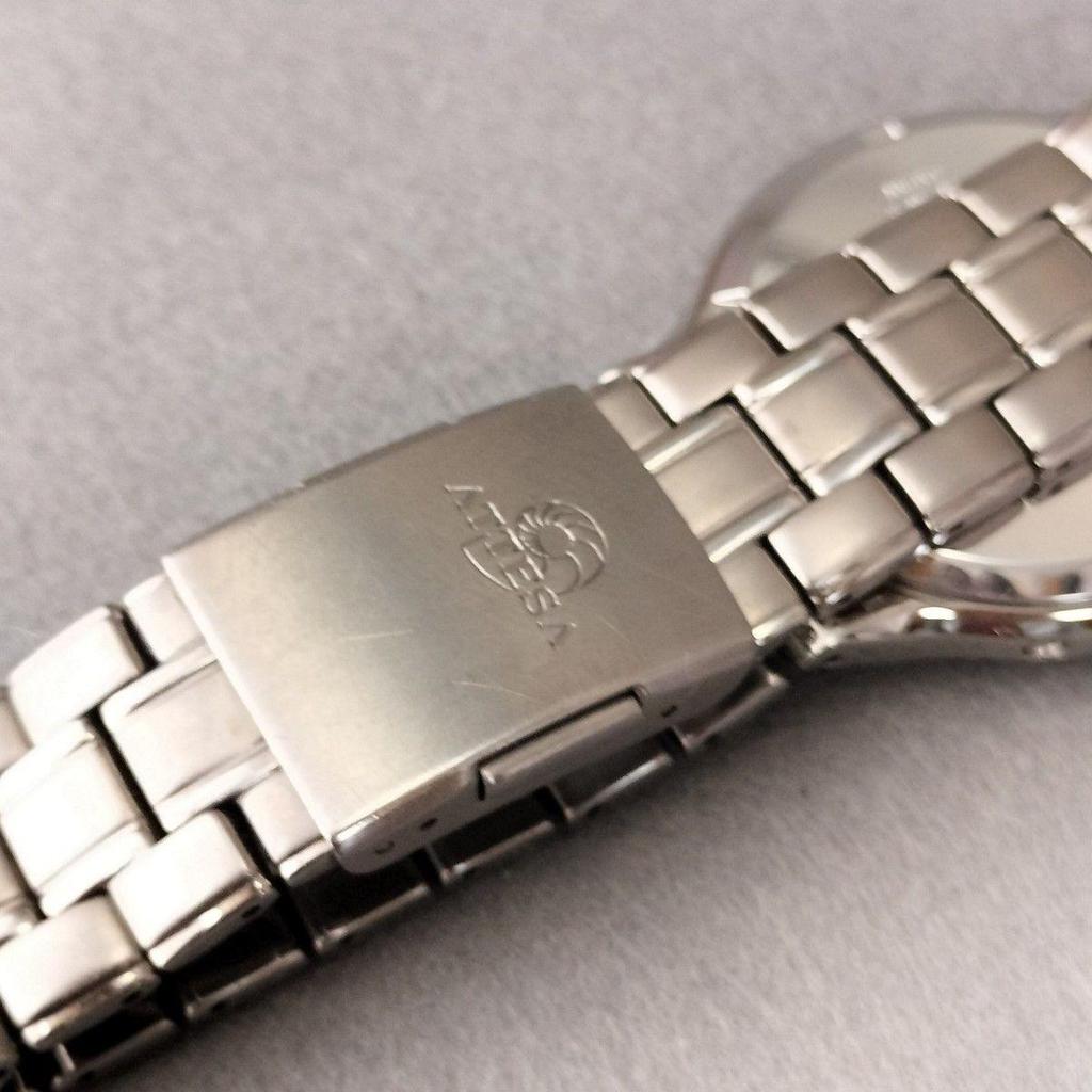 Used [Working Item] CITIZEN Atessa Eco Drive Perpetual Calendar Watch E760-K17691 Solar Titanium