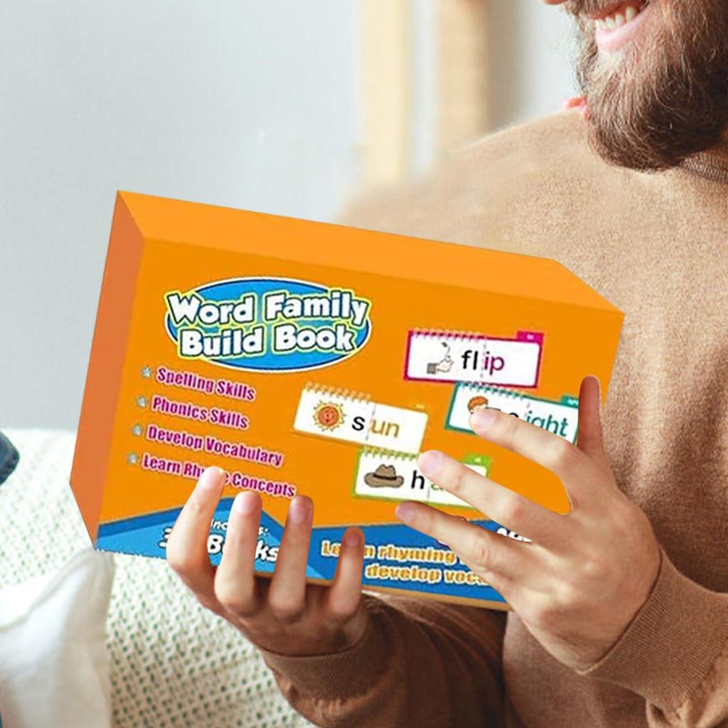 Reading Book 30 Read And Rhyme Build Books Word Family Build Books Flash Cards Vocabulary Cards Educational Reading