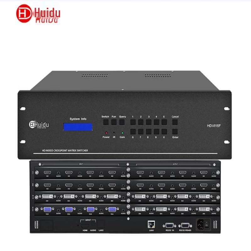 HuiDu HDVI16F+plus Seamless Matrix Switcher (CN Version)