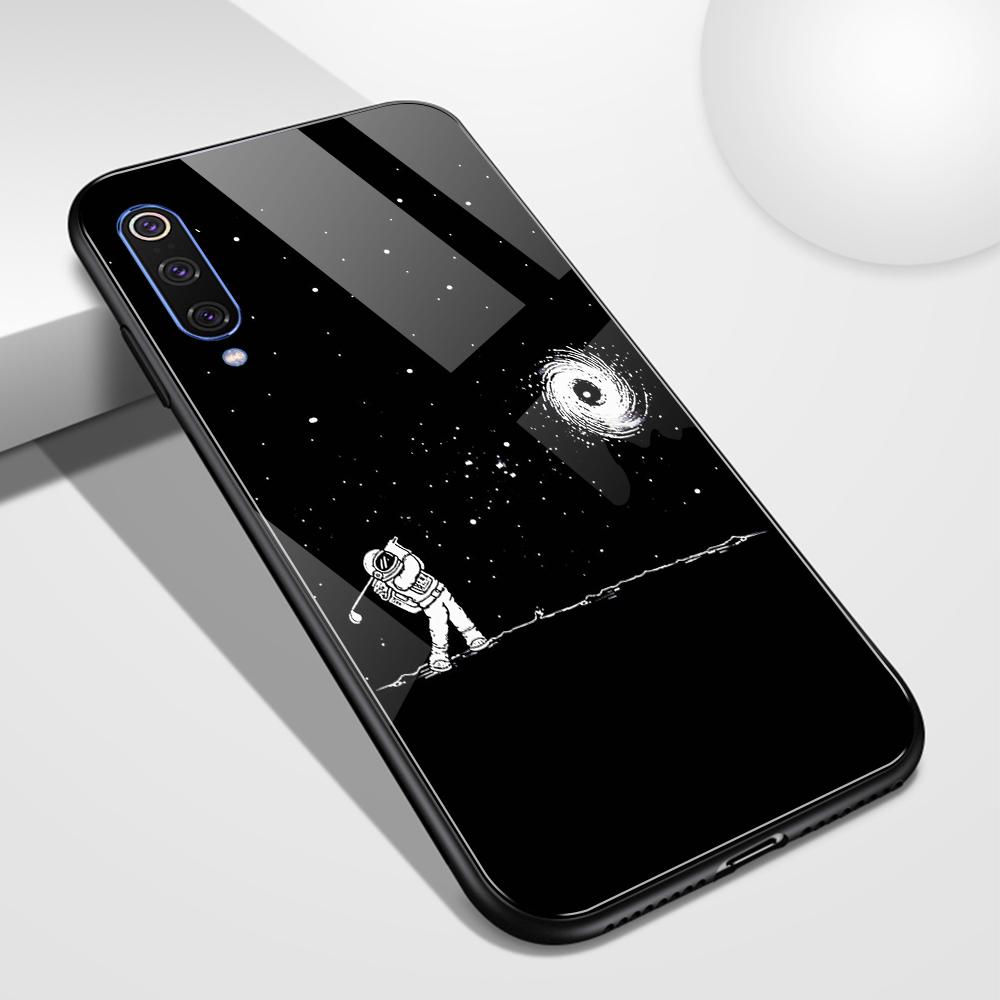 For xiaomi play glass back cover case redmi note 7 case for Xiaomi mi 5 5s 6 6x Redmi Note 5 6 7 Mi Max 3 Mi play K20 pro