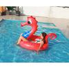And Adult Childrens Thickened Inflatable Red Seahorse Floating Toy Drainage