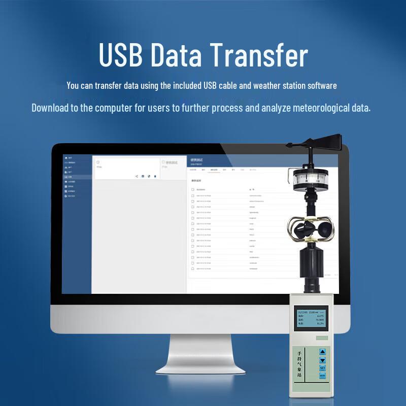 Portable Handheld Weather Station