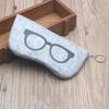 2018 Colorful Sunglasses Case For Women Men Glasses Box Felt Sun Glasses Bag Eyeglasses cases For Men Eyewear Accessories