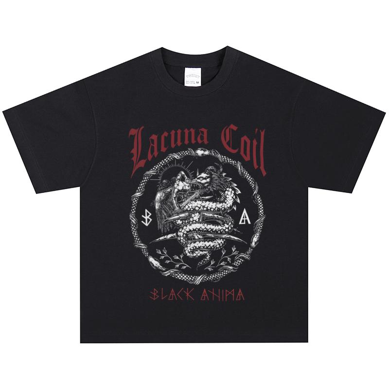 Lacuna Coil T-Shirt, Soft Fabric Casual Daily Wear XXXXL