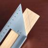 1 Pc Aluminum Alloy Wooden Square Multifunction Ruler 45 90 Degree/Double 45 Degree Gauge Woodworking Ruler