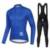 Long Sleeve Cycling Jersey Set Unisex Mountain Road Bike Quick Dry Sportswear